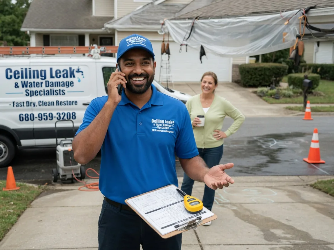 Ceiling Leak Cleanup Uxbridge, MA FAQs